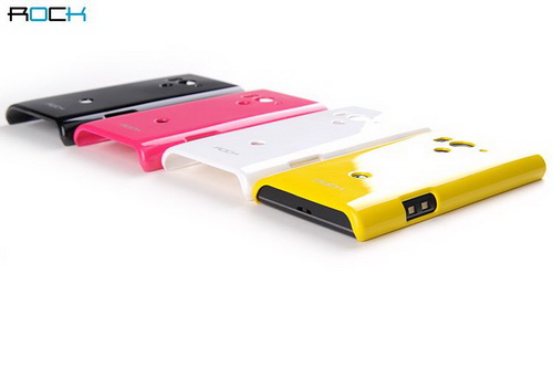 เคส ROCK SONY Xperia acro S (LT26w) Naked Color-ful series ROCK เคสแข็งสีสันสดใส สวมง่ายจับถนัดกระชับมือ ไม่ทำให้เครื่องเป็นรอย สินค้าคุณภาพเยี่ยมของแท้ 100% By Gadget Friends 12